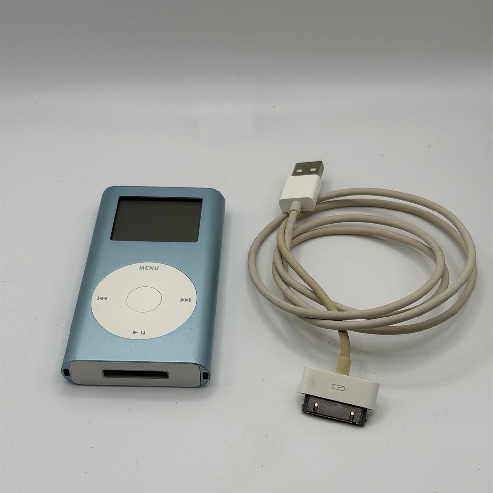 Apple iPod A1051 Light Blue 4GB Model P9436LL Works Music - Picture 5 of 14
